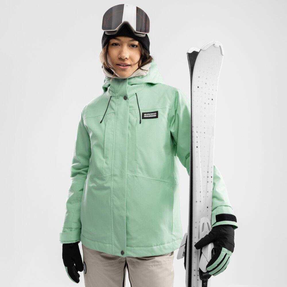 SIROKO Damen Wintersport snowboardjacke für W4-W Couloir Siroko Grün