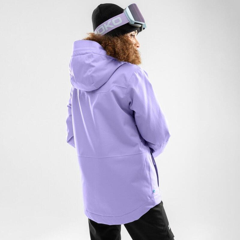 Veste snowboard femme Sports d'hiver W4-W Nevis Pourpre