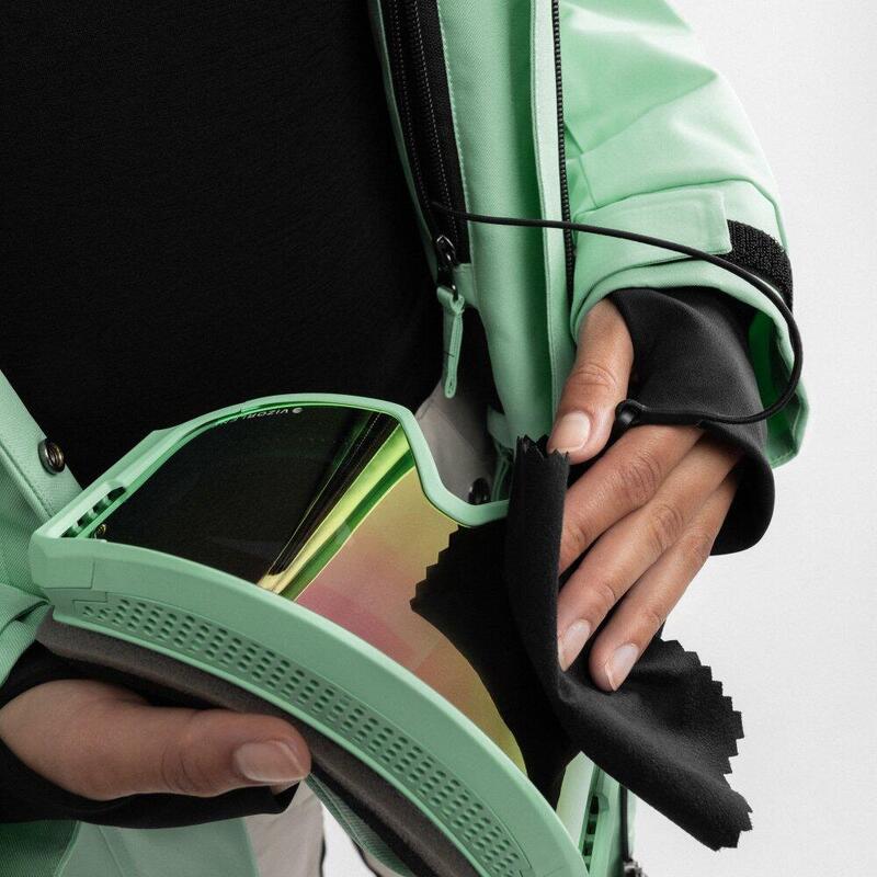 Casaco de snowboard para mulher Desportos de inverno W4-W Couloir Siroko Verde