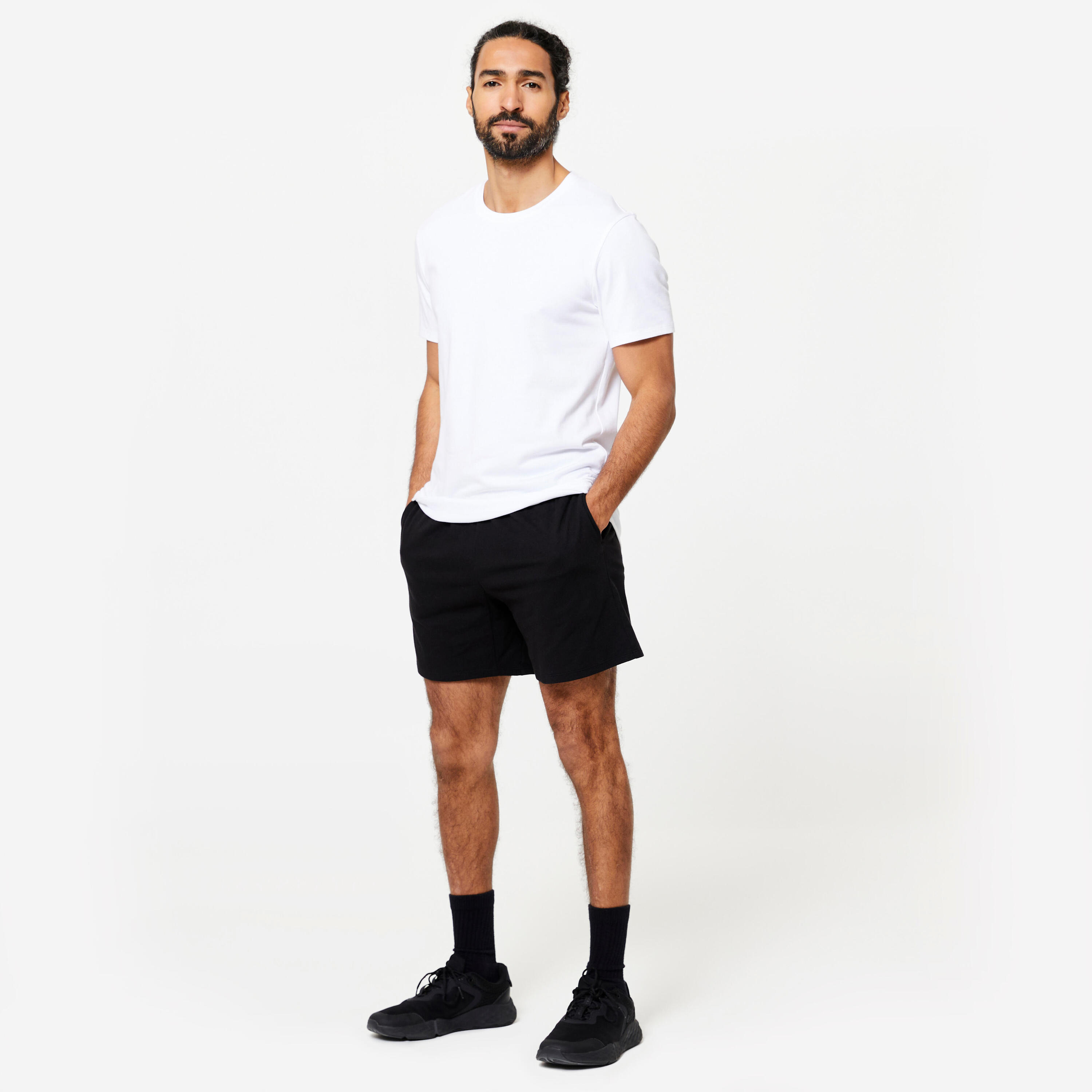 Segunda Vida - T-shirt de Fitness em Algodão Homem 100 Sportee... - Muito bom 2/5