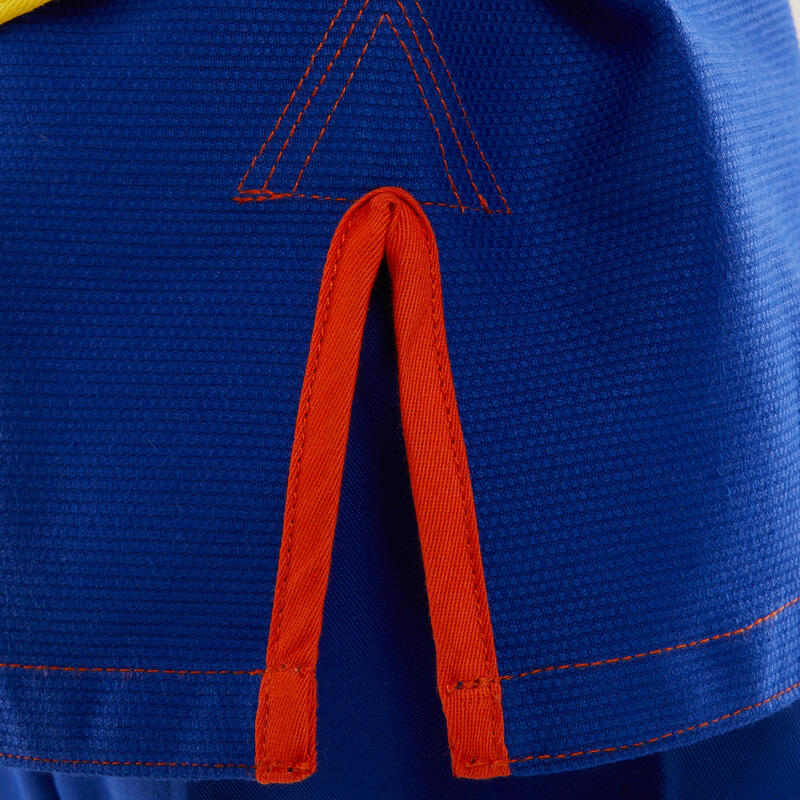 Seconde vie - KIMONO ENFANT JIU-JITSU BRÉSILIEN 500 BLEU - EXCELLENT