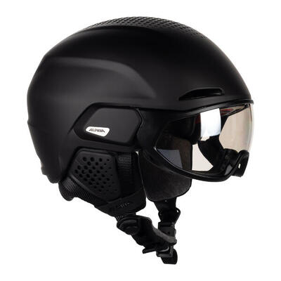 Skihelm Ski Alpina A9238330 Schwarz