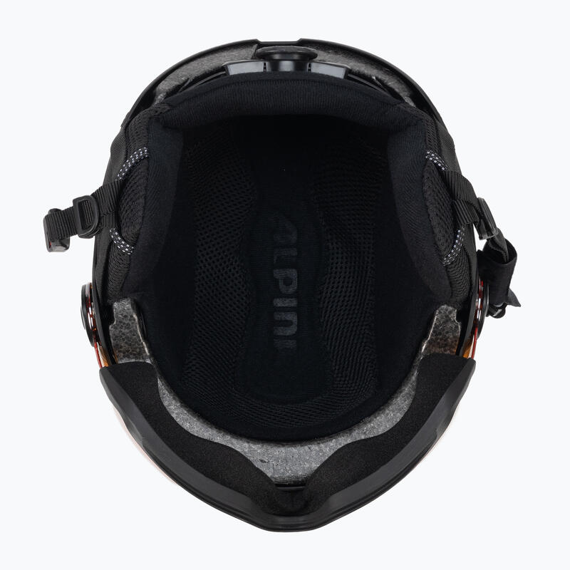 Cască de schi Schi Alpina Arber Visor Q Lite Negru