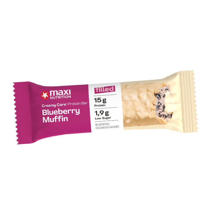 MaxiNutrition Creamy Core 45g Bar Blueberry Muffin 1/1