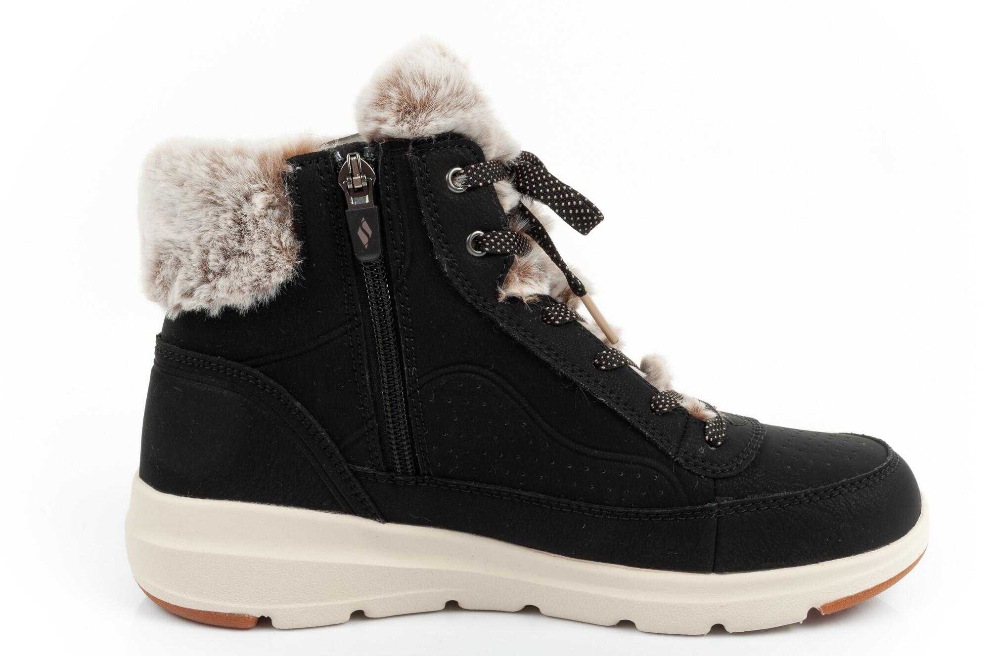 Chaussures de sport d'hiver pour femmes Skechers [144199/BLK] 4/7