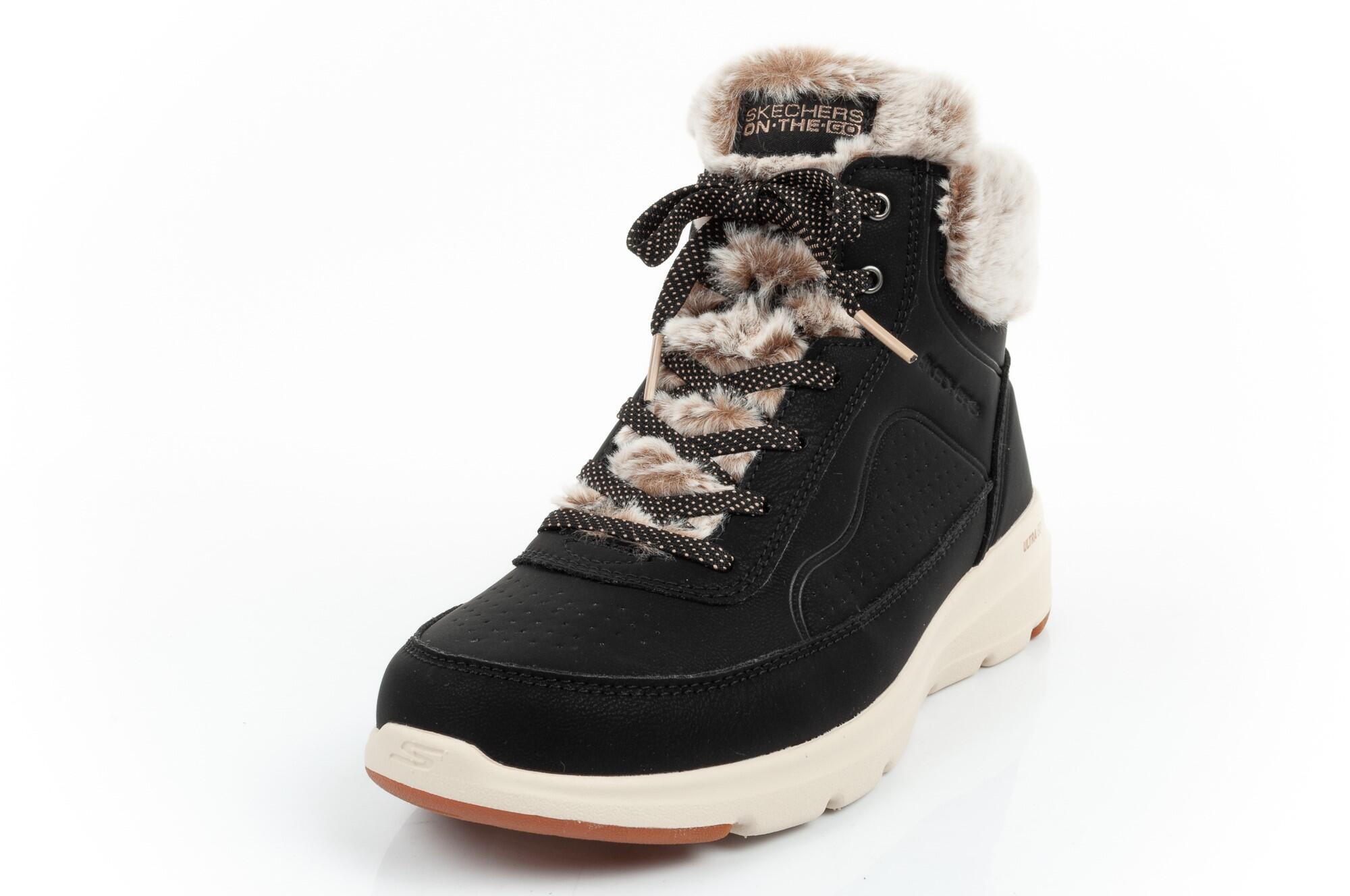 Chaussures de sport d'hiver pour femmes Skechers [144199/BLK] 3/7