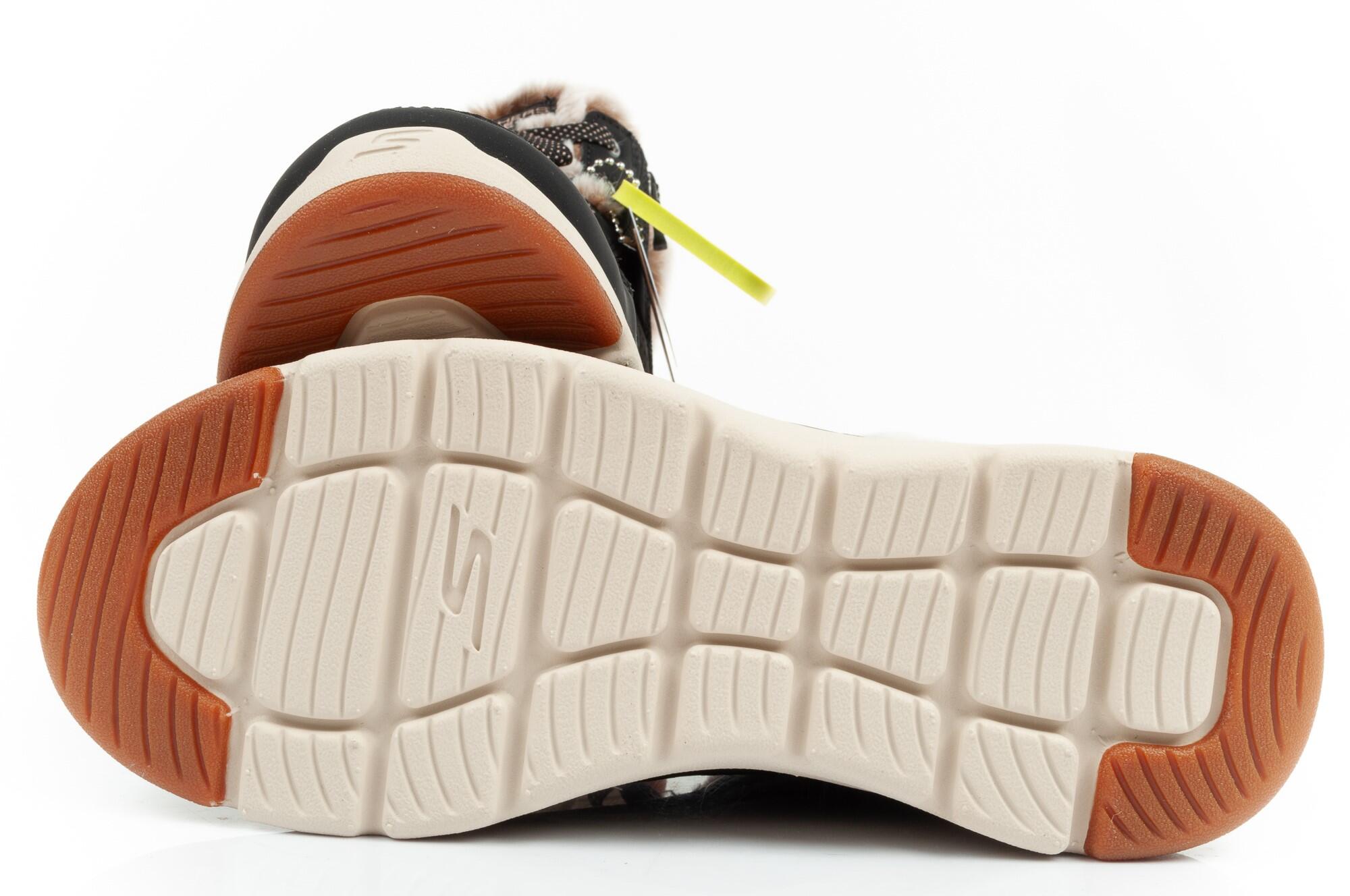 Chaussures de sport d'hiver pour femmes Skechers [144199/BLK] 7/7