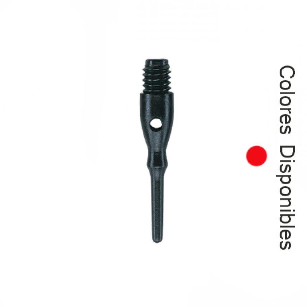 Puntas Dardo Unicorn Contour Roja 22mm 2/3