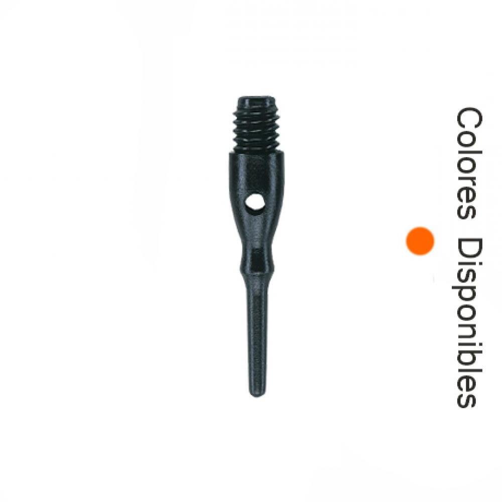 Puntas Dardo Unicorn Contour Naranja Neón 22mm 1000unit 2/3