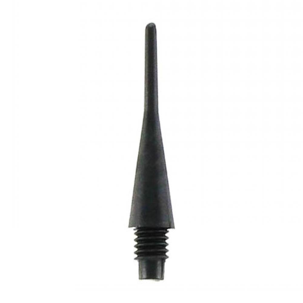 Bull's Long Life Short Softtip Points | 1000 pcs Black 3/3