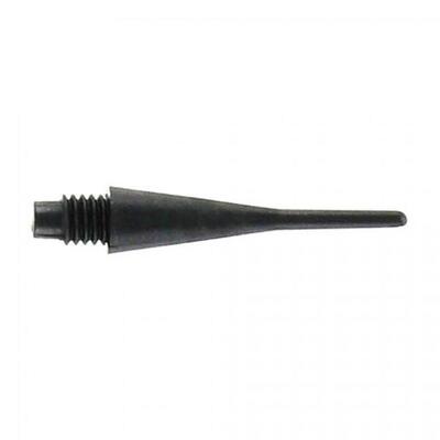 Bull's Long Life Short Softtip Points | 1000 pcs Black