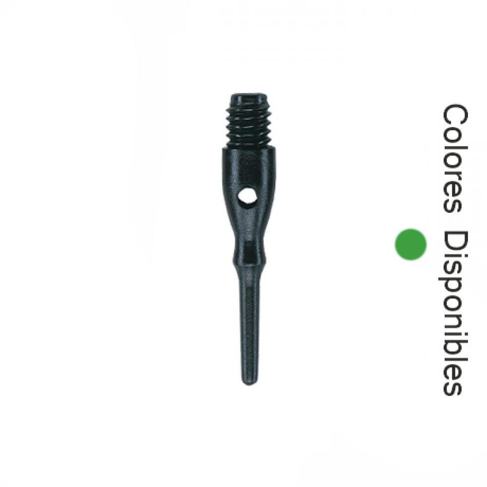 Puntas Dardo Unicorn Contour Verde 22mm 2/3