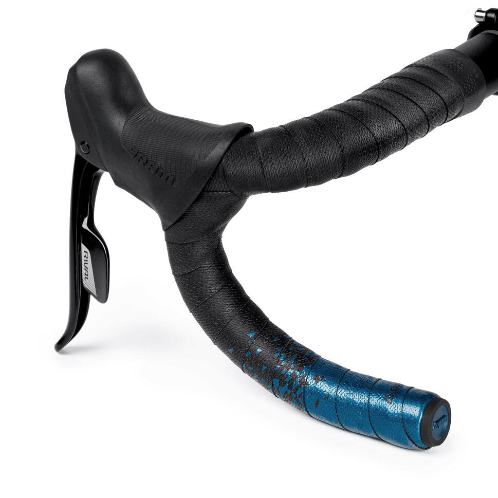 Owijka na kierownicę, szosa, gravel – SL Dual Ltd Niebieski Brokat