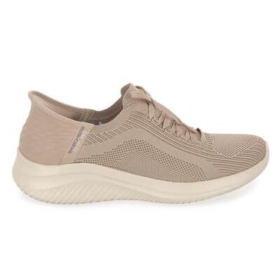 Zapatillas Deportivas Mujer Skechers SLIP-INS: ULTRA FLEX 3.0 Beige