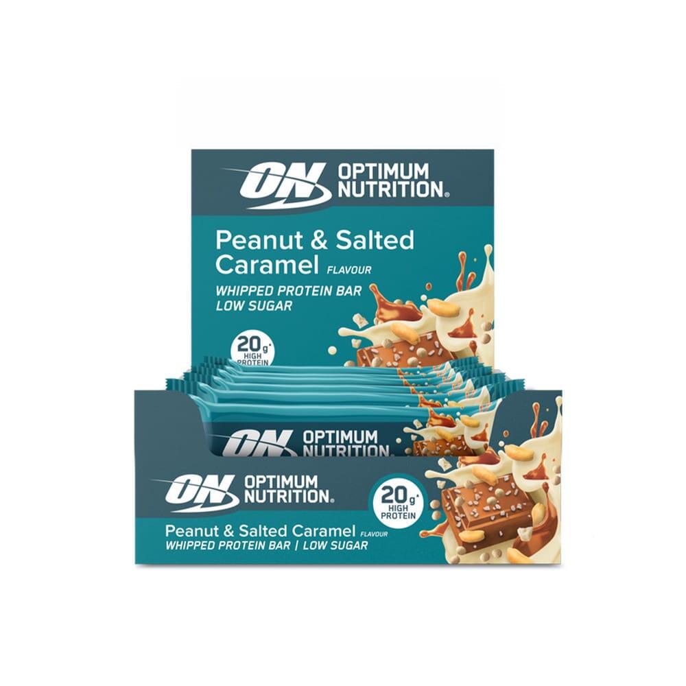 OPTIMUM NUTRITION Proteinriegel - Dose Whipped Protein (10x60g) - White Chocolate Caramel Peanut