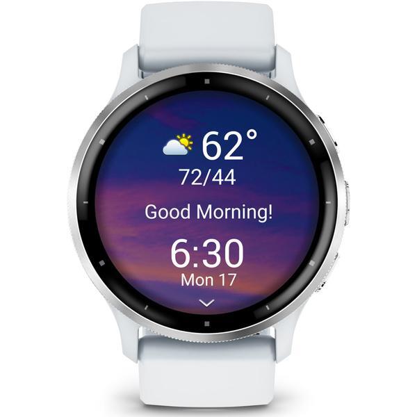 Ceas activity outdoor tracker Garmin Venu 3, GPS, Wi-Fi, curea silicon, 45mm