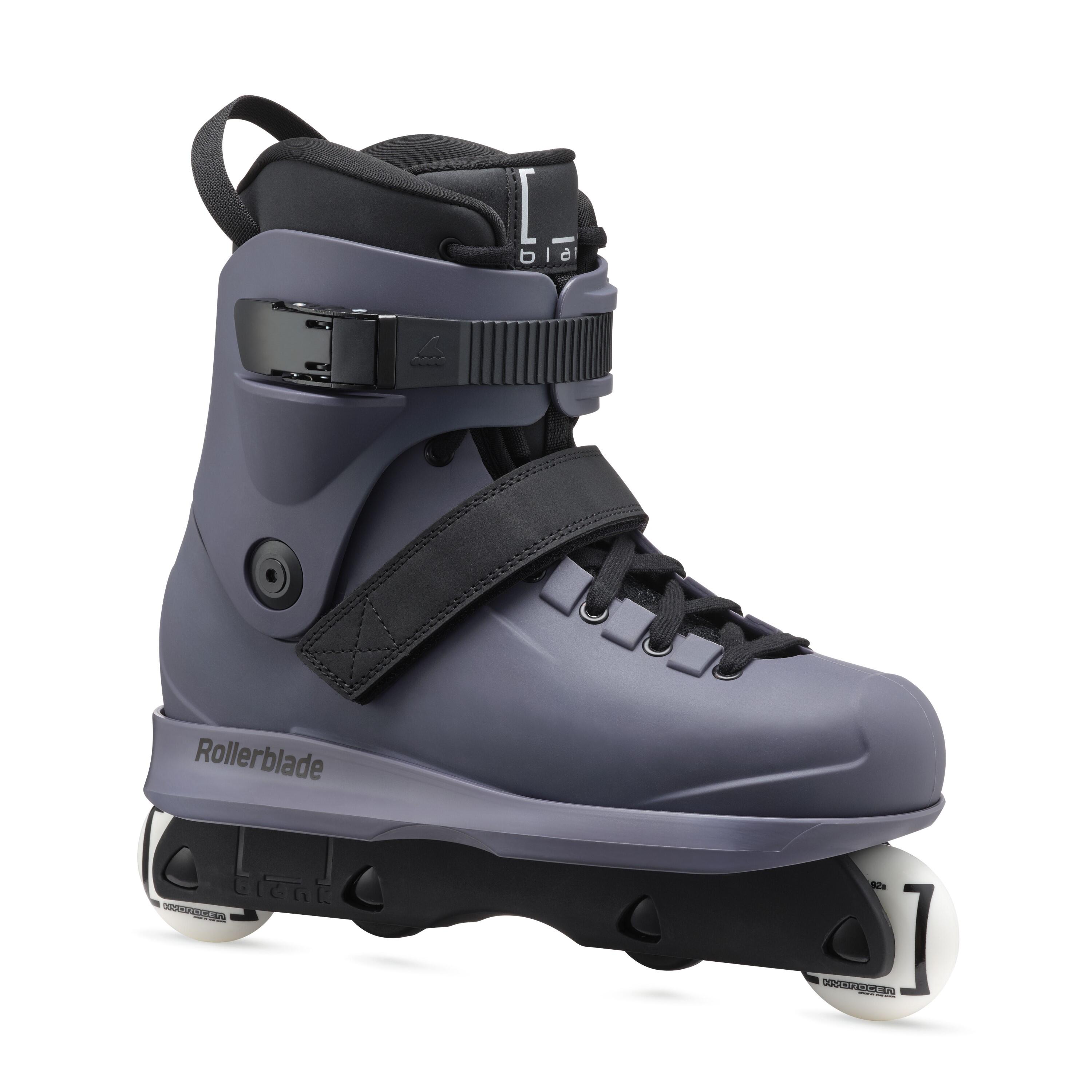 Rollerblade - Rollerblade Roller Agressif Blank Team Pigeon - Rollers En Ligne - Noir|violet - 38/39 - Decathlon