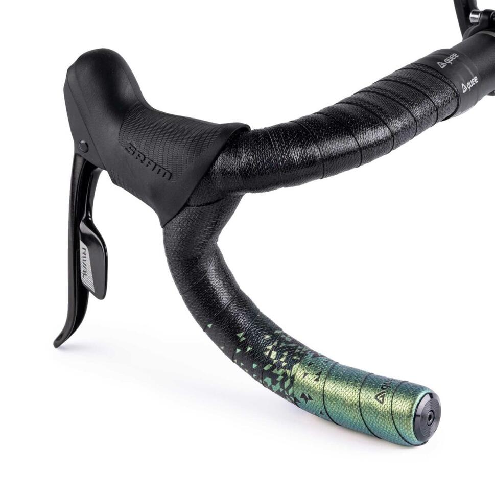 Owijka na kierownicę, szosa, gravel – SL Dual Ltd Kamaleon Złoto Zielony