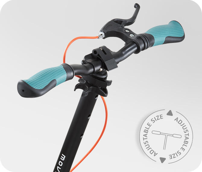 Movino City Pro scooter urbano verde para niños, jóvenes y adultos 7/7