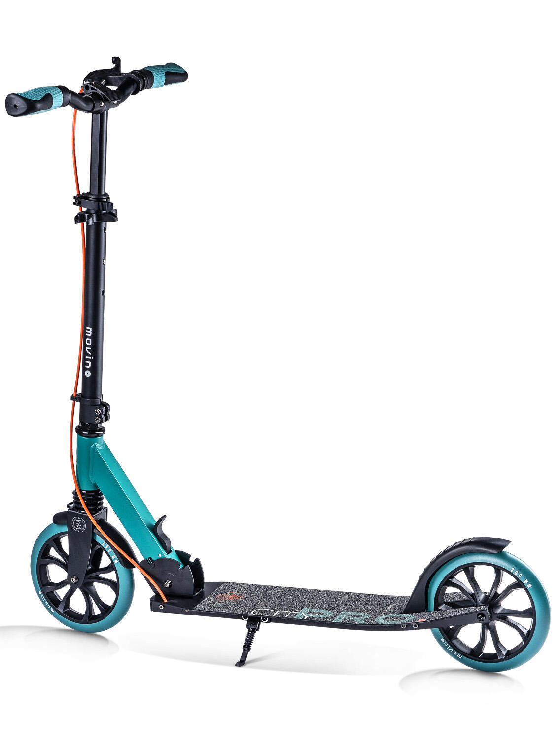 Movino City Pro scooter urbano verde para niños, jóvenes y adultos 4/7