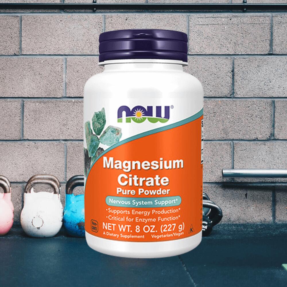 Now Foods Magnesium Citrate Pure Powder (227g) Unflavoured 2/3