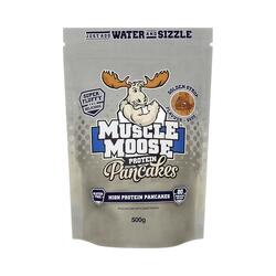 Muscle Moose Protein Pancakes (500g) Golden Syrup - Aliments fonctionnels