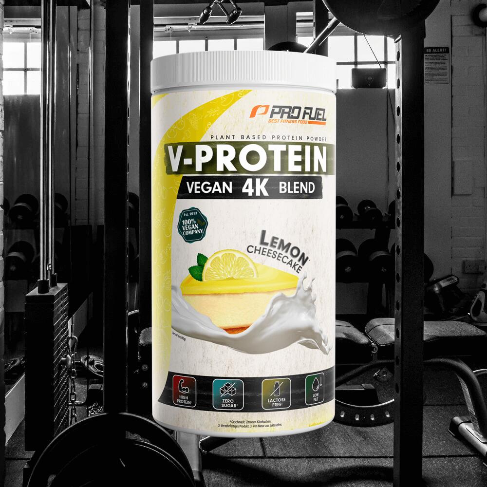 ProFuel V-Protein 4K Blend (750g) Lemon Cheesecake - Protéines 2/3