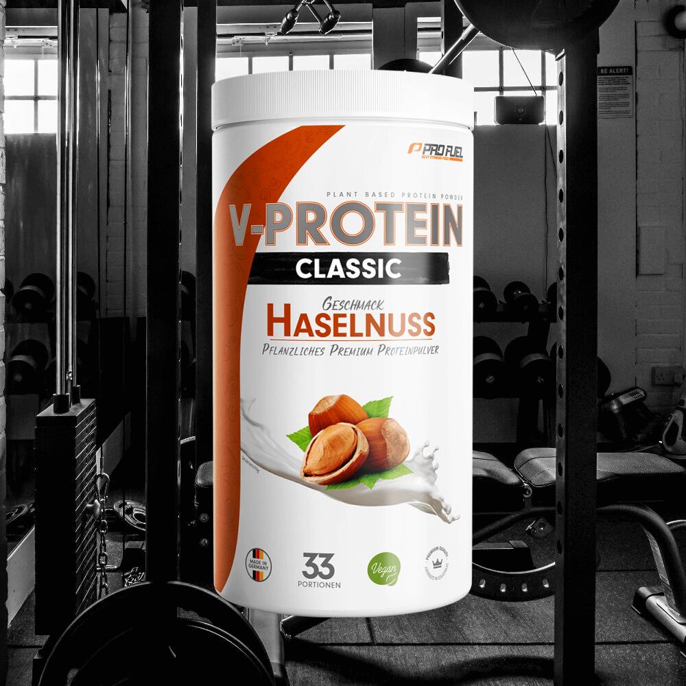 ProFuel V-Protein Classic (1000g) Hazelnut - Protéines - Protéines végétaliennes 2/3