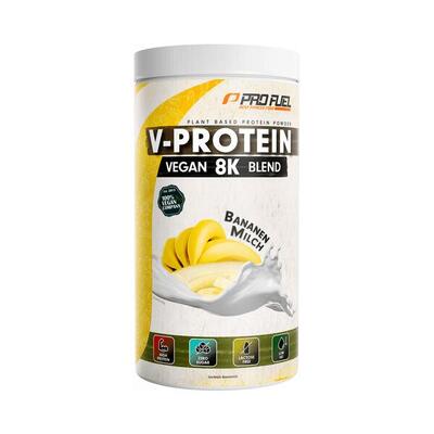 Profuel v-protein 8k blend (750g) banana milk - eiwitten - veganistisch eiwit