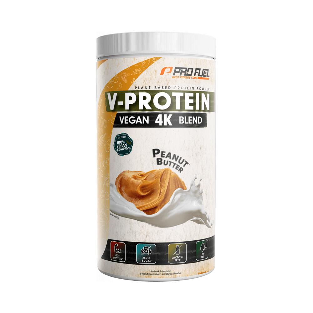 PROFUEL ProFuel V-Protein 4K Blend (750g) Peanut Butter - Proteine - Proteine vegane