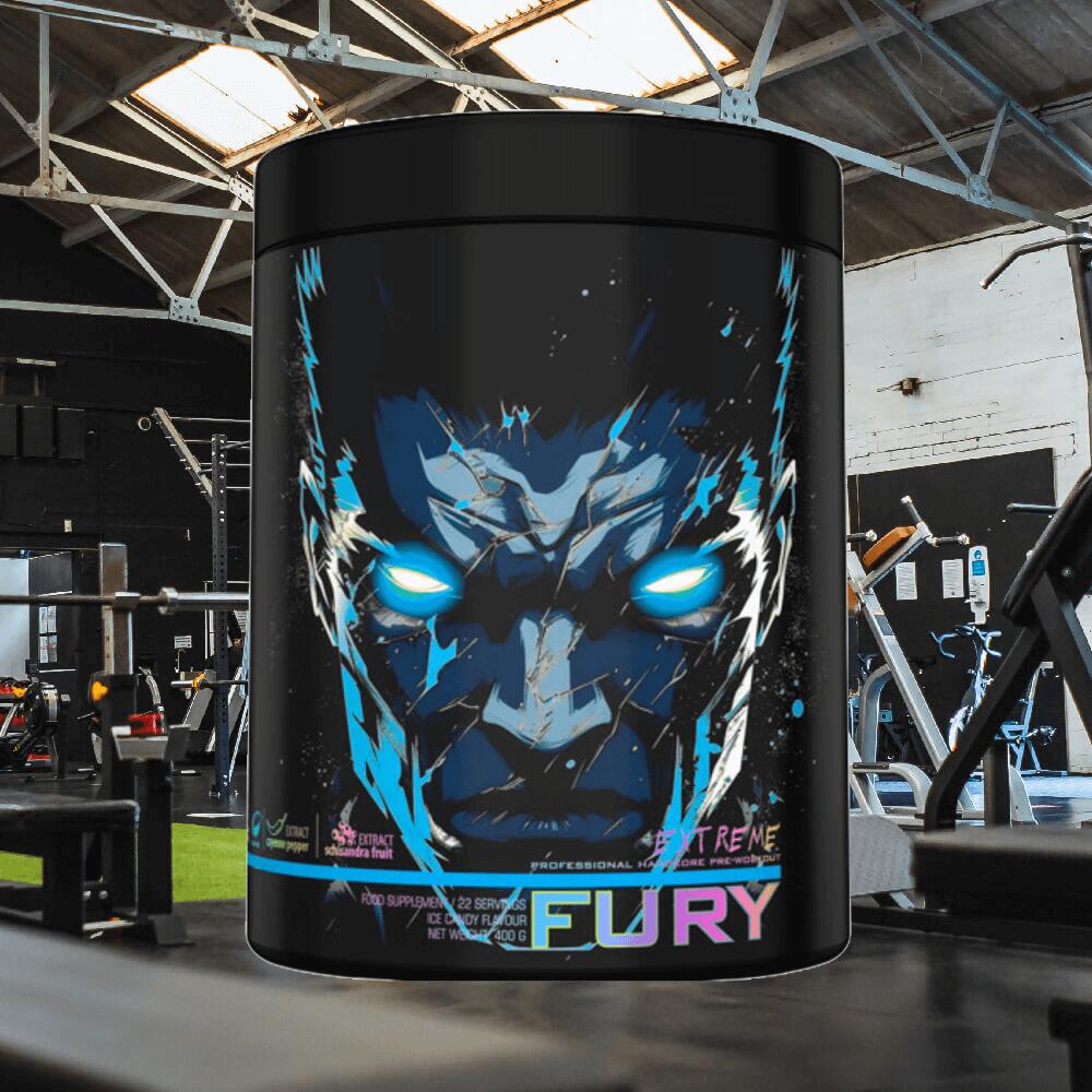 Genius Nutrition Fury Extreme (400g) Ice Candy - Pre-allenamento 2/3