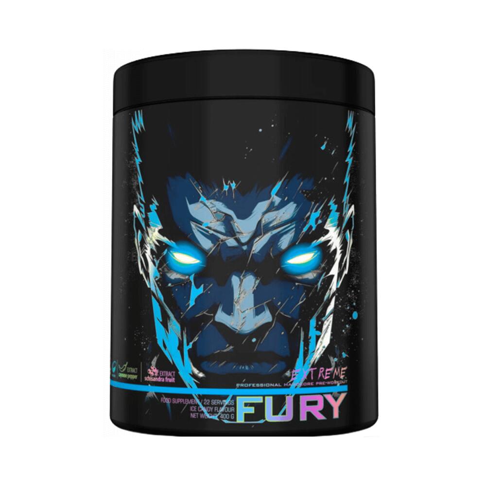 GENIUS NUTRITION Genius Nutrition Fury Extreme (400g) Ice Candy - Pre-Workout