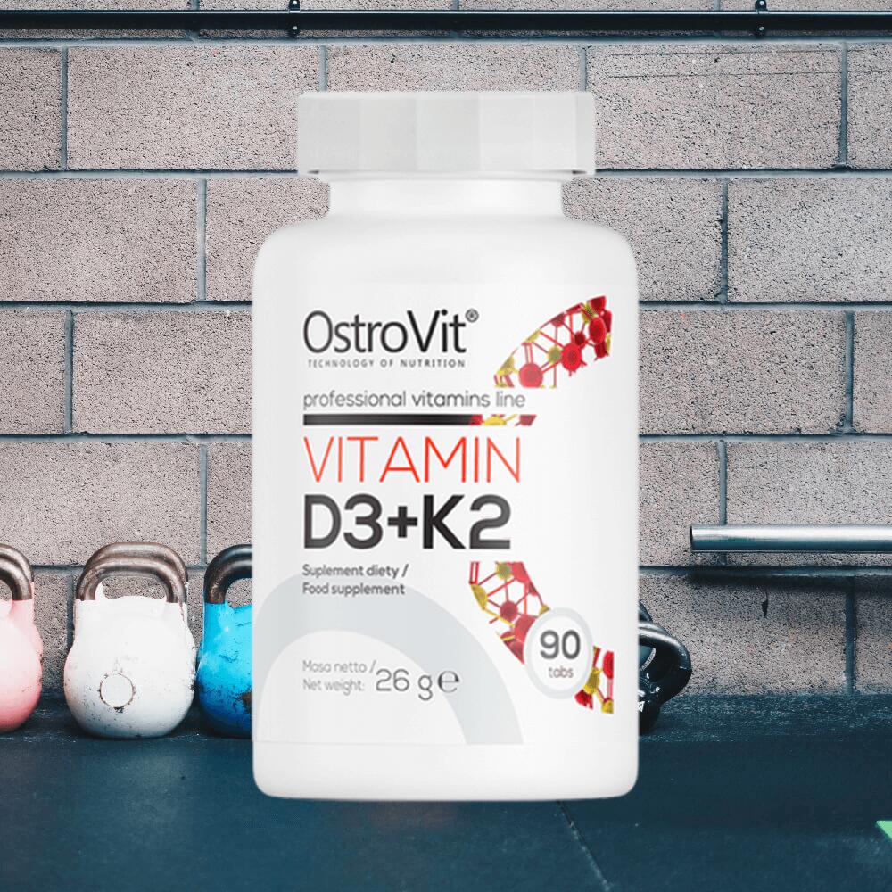 OstroVit Vitamin D3 + K2 (90 Tabs) Unflavoured - Vitamins, Minerals & Health 4/4