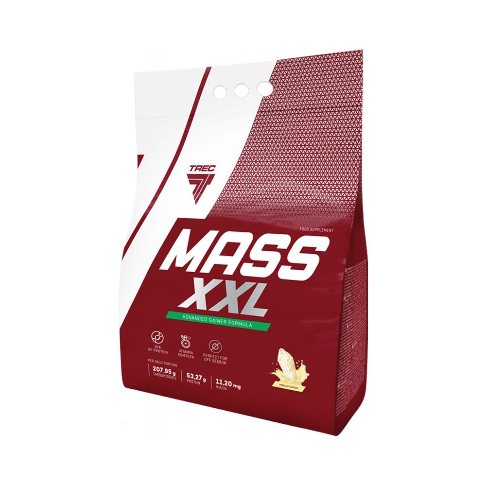 TREC NUTRITION Trec Nutrition Mass XXL (4800g) Vanilla - Gewichtszunahme - Ohne Kreatin