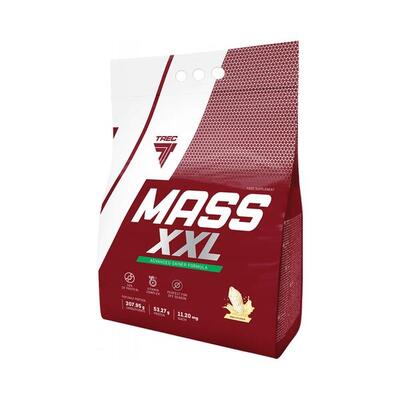 Trec nutrition mass xxl (4800g) chocolate - gewichtstoename - zonder creatine