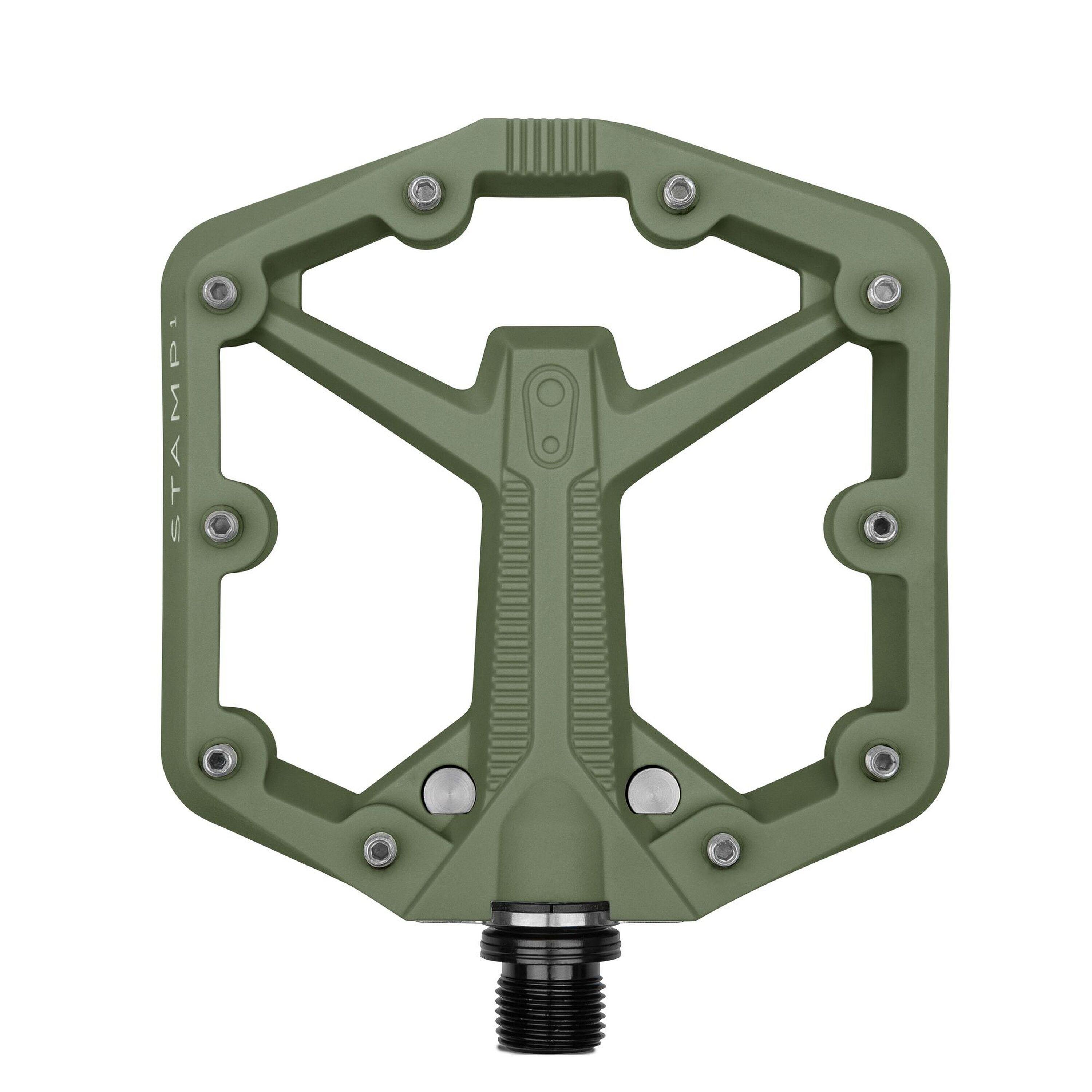 CRANKBROTHERS MTB platform pedaal Stamp 1 Gen 2 Klein, groen 1/1