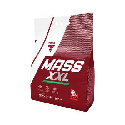 Trec nutrition mass xxl (4800g) chocolate - gewichtstoename - zonder creatine