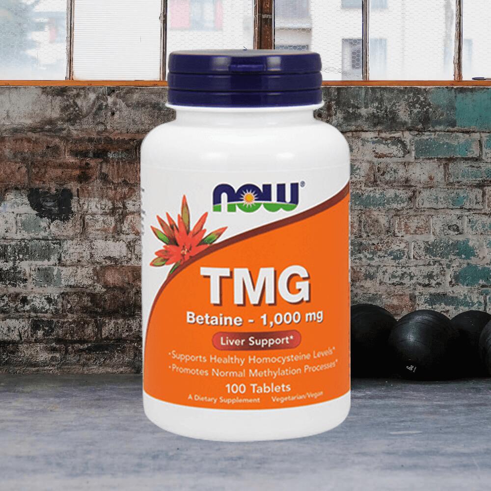 Now Foods TMG - Betaine 1000mg (100 Tabs) Unflavoured - Acides aminés 2/3