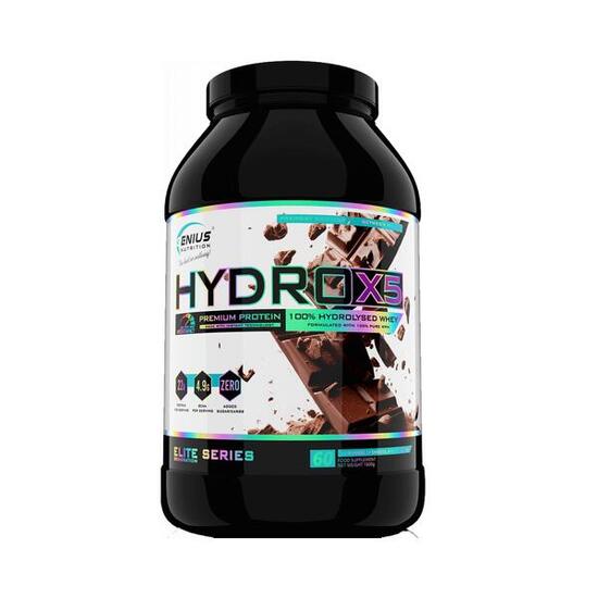 Genius Nutrition Hydro-X5 (1800g) Chocolate - Protéines