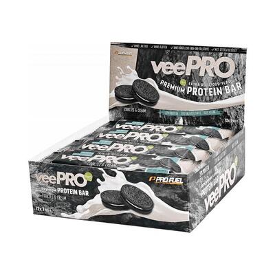 Profuel veepro bar (12x74g) cookies & cream - repen - eiwit repen