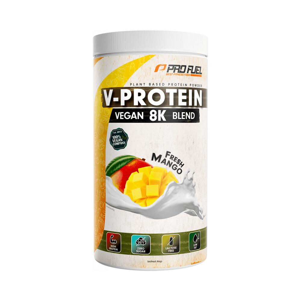 PROFUEL ProFuel V-Protein 8K Blend (750g) Fresh Mango - Proteine - Proteine vegane