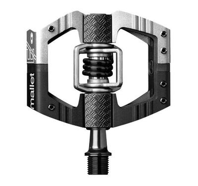 Mtb pedaal mallet enduro ls clipless pedaal lange as. zwart/zilver