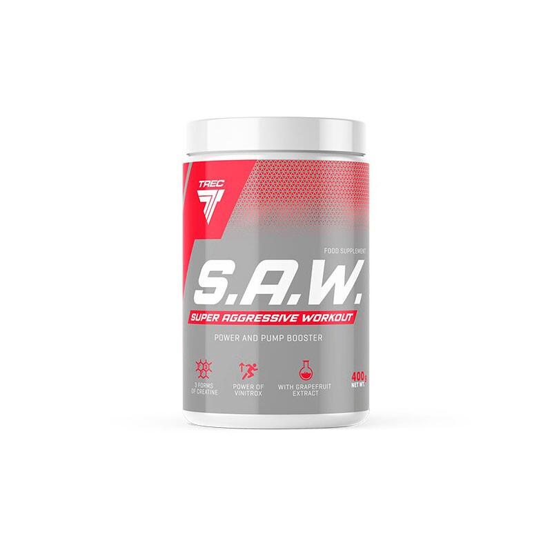 TREC NUTRITION Trec Nutrition S.A.W. (400g) Blackcurrant Lemon - Pre-Workout