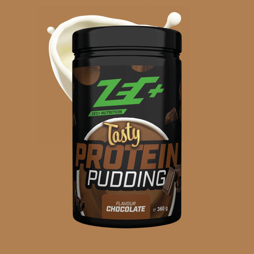Zec+ Tasty Protein Pudding (360g) Chocolate - Aliments fonctionnels 2/3