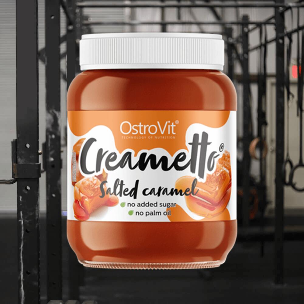 OstroVit Creametto (350g) Salted Caramel - Functional Food - Protein Spreads 2/3