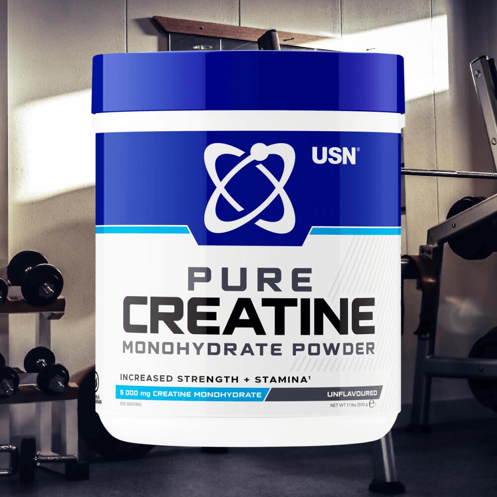USN Creatine Monohydrate (500g) Unflavoured - Creatina - Creatina monoidrato 2/3