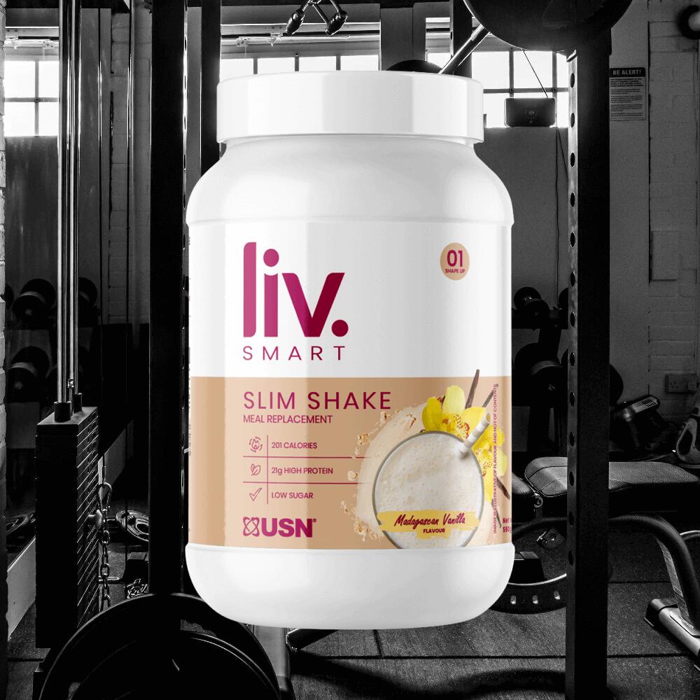 USN Liv.Smart Slim Shake (550g) Vanilla - Protéines - Substitut de repas 2/3