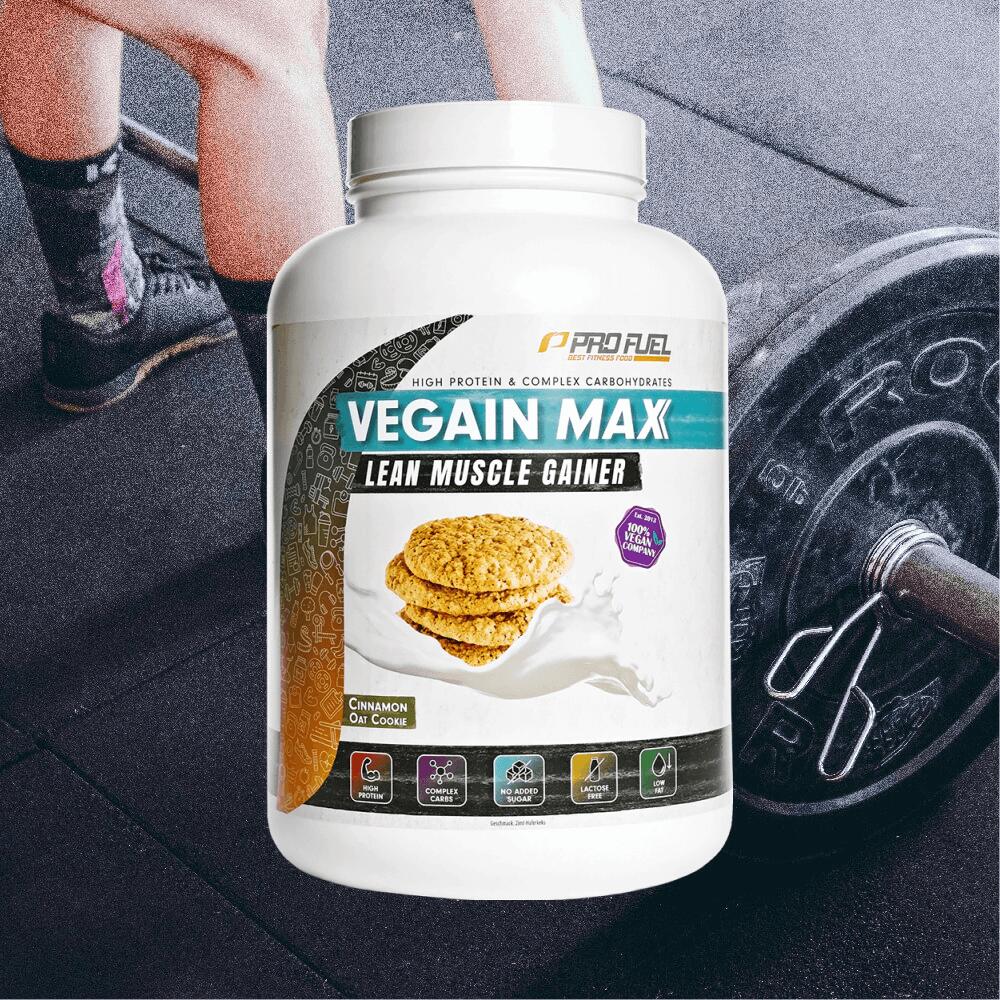ProFuel Vegain MAX (3000g) Cinnamon Oat Cookie - Gewichtszunahme - Ohne Kreatin 2/3
