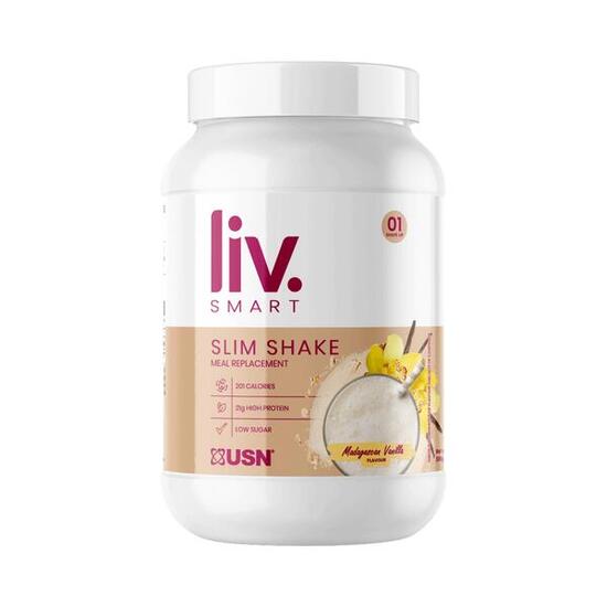 USN Liv.Smart Slim Shake (550g) Vanilla - Protéines - Substitut de repas