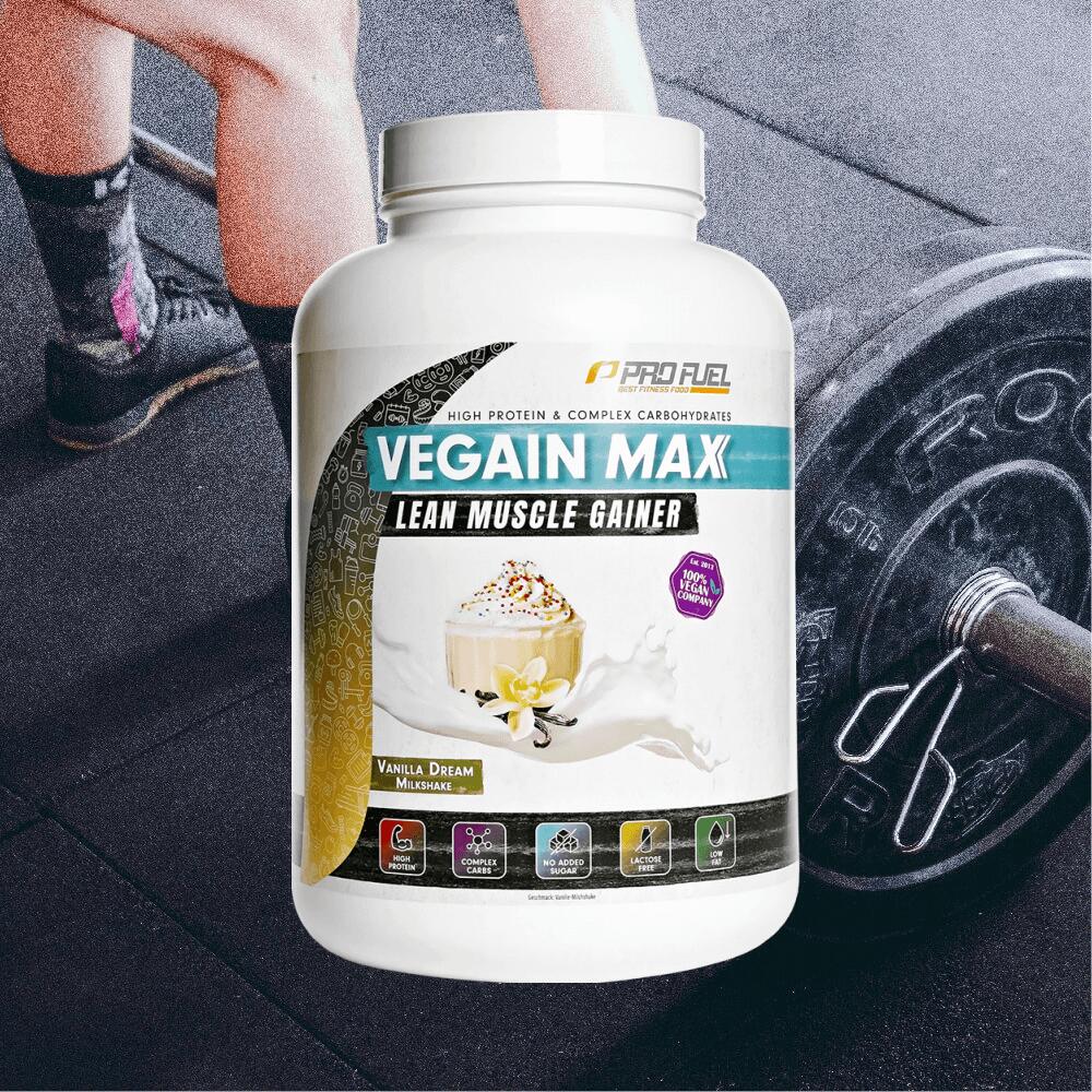 ProFuel Vegain MAX (3000g) Vanilla Dream Milkshake - Gewichtszunahme 4/4